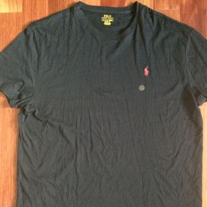 Men's Polo short sleeve T-Shirt  Black XL - NWT